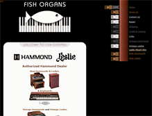 Tablet Screenshot of fishorgans.com